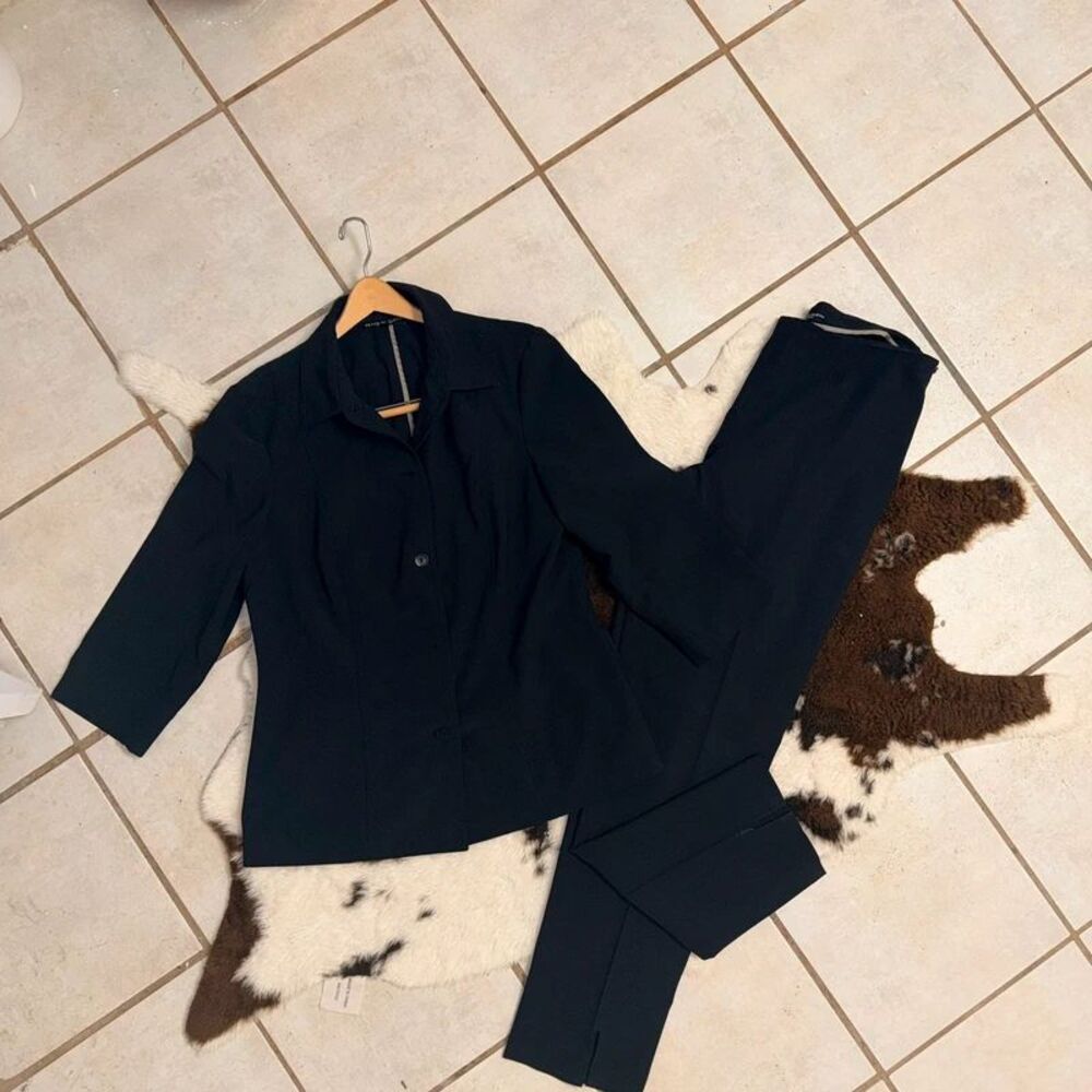 Peace of Cloth Particular black Pant Suit Set - Blazer L / Pants 8
